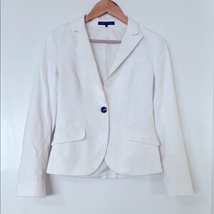 Theory Elegant White Women's Blazer